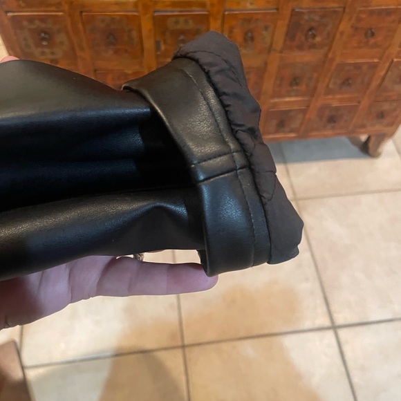 Nasty Gal Black Faux Leather Jacket